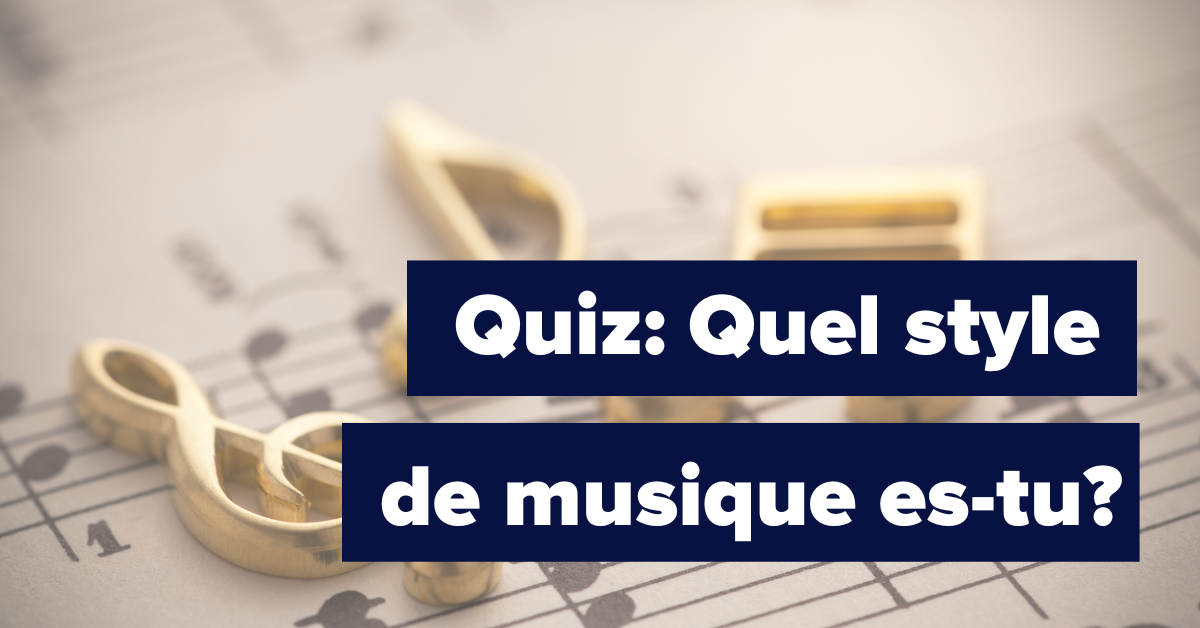 Quiz style musical
