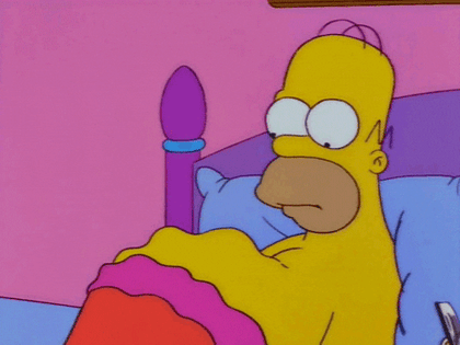 Homer Simpson, affamé